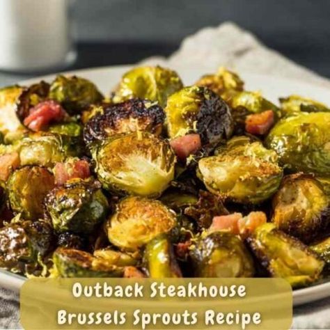 Outback Steakhouse Brussels Sprouts Recipe - Yumy Recipe Panera Sugar Cookie Recipe, Popular Side Dishes, Sprouts Recipe, Outback Steakhouse, Brussels Sprouts Recipe, Vegetarian Paleo, Recipe Images, Brussels Sprouts, Sugar Cookies Recipe