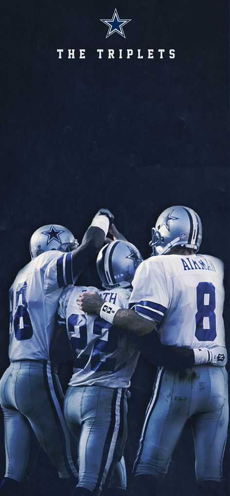 ✭ Dallas Cowboys ✭ TDCfans.com #dallascowboys #football Emmitt Smith Michael Irvin Troy Aikman Michael Irvin, Cowboys Wallpaper, The Triplets, Dallas Cowboys Wallpaper, Dallas Cowboys Players, Dallas Cowboys Football Team, Emmitt Smith, Texas Sports, Troy Aikman