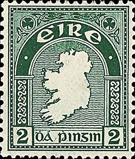 wwc-mb-ire-f1 Vintage Stamps Postage, Green Posters, Ireland History, Old Stamps, Rare Stamps, Illumination Art, Postage Stamp Art, Painted Gourds, Vintage Postage Stamps