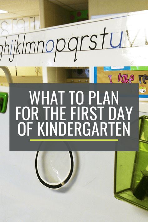 Kindergarten Ideas For First Day, Ideas For First Day Of Kindergarten, Kindergarten First Week Of School Ideas, First Day Of Prek Lesson Plans, First Day Of Kindergarten Lesson Plans, First Day Of Kindergarten Questionnaire, Kindergarten Procedures, Kindergarten Schedule, Kindergarten First Week