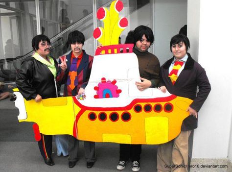 This is just awesome. Submarine Costume, Star Wars Party, Yellow Submarine, Talent Show, Submarine, The Beatles, Star Wars, Google Search, Holiday Decor