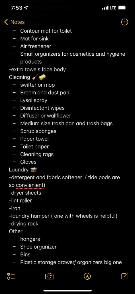 College Hygiene List, Selfcare Shopping List, Baddie Essentials List, Hygiene Essentials List, Hygiene Shopping List, Hygiene Products List, Hygiene List, Shopping List Ideas, Toiletries List