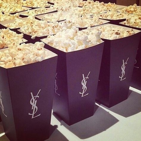 ysl popcorn Business Launch Party, Launch Event Ideas, Business Launch, Popcorn Box, Launch Event, Launch Party, Fashion Event, Pop Up Store, 18th Birthday