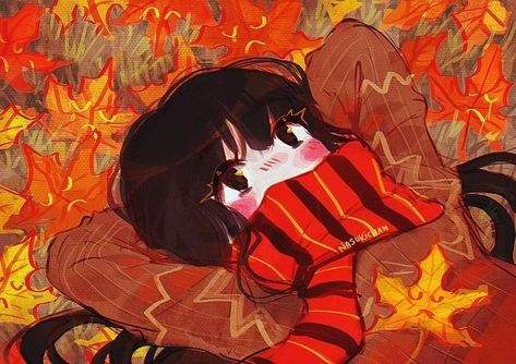 Fall Anime, Arte 8 Bits, Instagram Autumn, Foto Art, Ethereal Art, الرسومات اللطيفة, Cartoon Art Styles, Pretty Art, Cute Icons