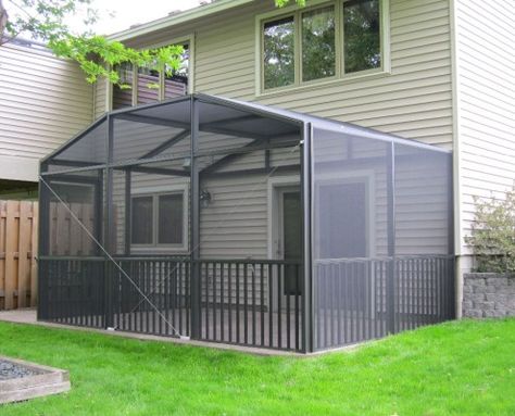 Patio Screen Enclosure, Screened In Porch Diy, Porch Enclosures, Porch Kits, Screened Porch Designs, Screened In Deck, Patio Slabs, Screen Enclosures, Building A Porch