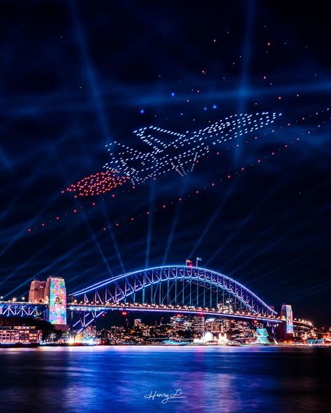 Drone Light Show, Drone Show, Childhood Characters, Tourism Day, Instagram B, Jeddah, Sydney Harbour Bridge, Booth Design, Light Show