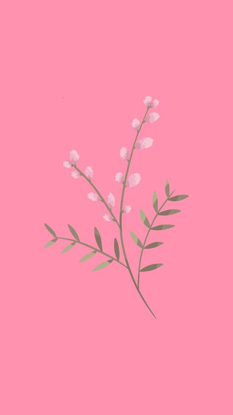 Baker Miller Pink, Hijabi Fashion Casual, Pink Wallpaper, Pretty Wallpapers, Art Sketches, Color Schemes, Plants, Pink, Color