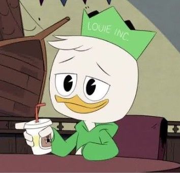 Louie Duck Icon, Louie Duck Pfp, Louie Ducktales, Ducktales Louie, Louie Duck, Disney Afternoon, Disney Ducktales, Ducktales 2017, Green Characters