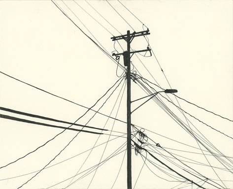 Power Line Photography, Powerline Drawing, Power Lines Aesthetic, Life Of A Butterfly, Linear Aesthetic, Aesthetic Scenery, Line Photography, Line Sketch, Power Lines