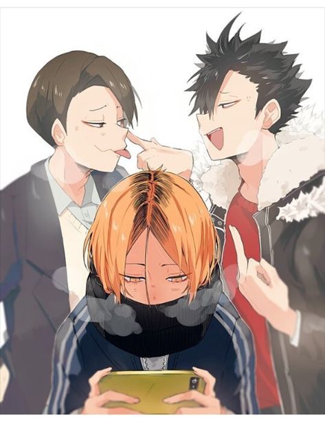 Haikyuu Nekoma, Haikyuu Volleyball, Kuroo Tetsurou, Volleyball Anime, Haikyuu Karasuno, Kenma Kozume, Haikyuu Funny, Haikyuu Manga, Haikyuu Characters