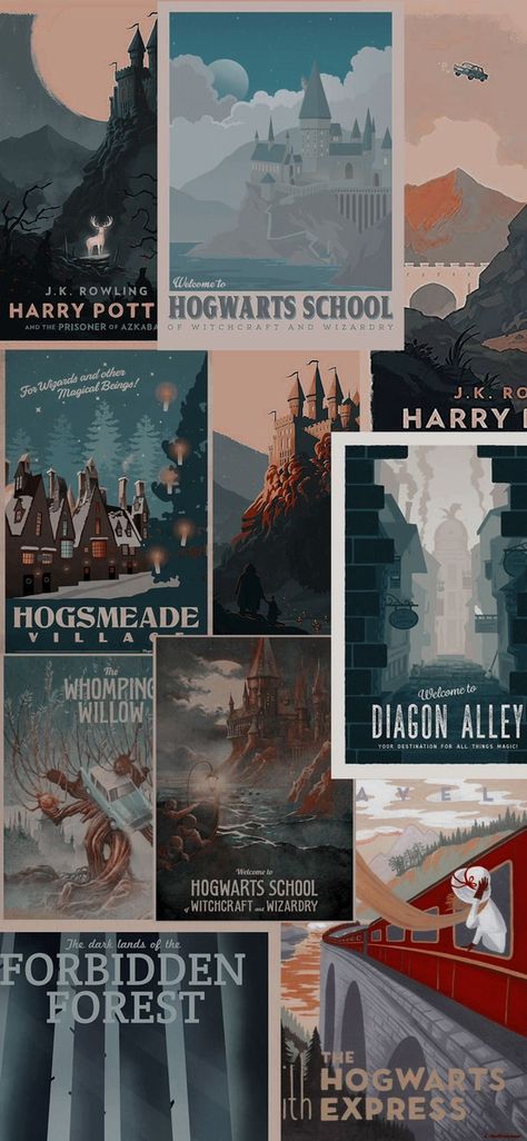 Hogwarts Gryffindor, Slytherin Ravenclaw, Ravenclaw Hufflepuff, Harry Potter Wall, Gryffindor Slytherin, Harry Potter Background, Buku Harry Potter, Harry Potter Artwork, Hogwarts Aesthetic