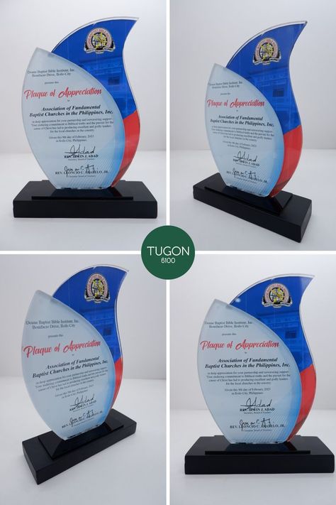 Our unique wooden award trophy. They are made of wood and acrylic. By: Tugon 6100 Wooden Award, Award Trophy, Custom Trophies, Trophy Design, Custom Awards, Wood And Acrylic, Custom Signage, Awards Trophy, Wedding Souvenirs