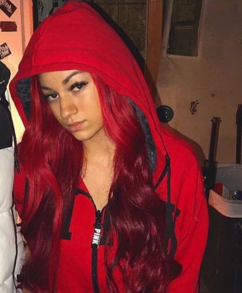 Bhad Bhabie, Danielle Bregoli, 2010s Aesthetic, Red Hair Inspo, Dyed Red Hair, Gangsta Style, Dyed Hair Inspiration, Protective Hairstyles Braids, Girl Swag