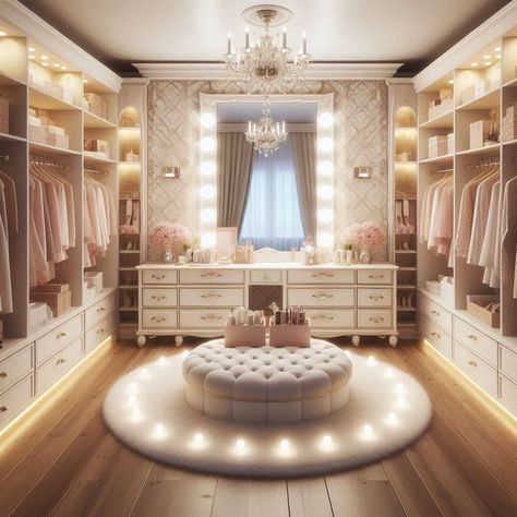 #dressingroom #elegant #girls  #viva Biggest Closet In The World, Walk In Closet Ideas Big, Cute Dressing Room, Wardrobe Bedroom Design, Aesthetic Walk In Closet, Diy Perfumes, Teen Closet, Diy Walk In Closet, Wardrobe Design Ideas