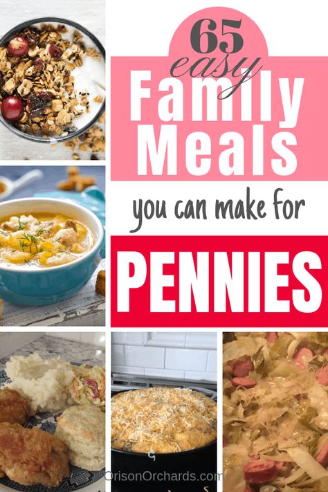 Frugal Meal Planning, Meal Rotation, Frugal Cooking, Cheap Family Meals, Cheap Easy Meals, Budget Meal Planning, Inexpensive Meals, Cheap Dinners, Cooking On A Budget