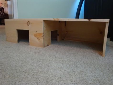 Rabbit Hidey House, Diy Rabbit Hidey House, Rabbit Hideout Diy, Rabbit House Diy, Rabbit House, Rabbit Information, Rabbit Hide, Rabbit Habitat, Bunny Hutch