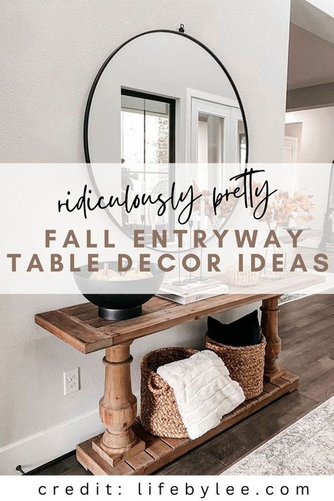 If you’re looking for entryway table fall decor, then you have come to the right place. This post is all about entryway table looks for fall that I know you’ll be just as obsessed with as we are.

fall home decor, fall decor, fall decor for entryway, entryway decor, fall home decor for entryway, fall decor ideas 

see it all here: https://byannabellerose.com/5-ridiculously-pretty-entryway-table-fall-decor-inspirations-youll-love/ Fall Console Table Decor Entryway, Fall Foyer Table Decor, Fall Decor Entryway Table, Fall Foyer Decor, Fall Console Table Decor, Fall Entryway Table Decor, Fall Entryway Table, Entryway Fall Decor, Pretty Entryway