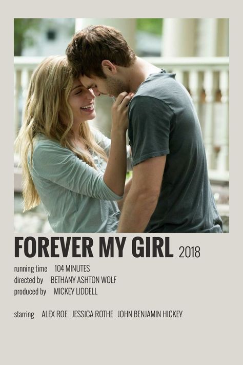 Romance Movies Polaroid Poster, The Best Romantic Movies, Forever My Girl Movie, Romance Movie Poster, Estilo Blair Waldorf, Romcom Movies, Romance Movie, Movies To Watch Teenagers, Forever My Girl