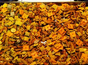 you should make this: Texas Trash Snack Mix Trash Mix Recipe, Texas Trash Recipe, Chex Mix Recipes Spicy, Salty Snack Recipes, Homemade Chex Mix Recipe, Chex Snack Mix, Texas Trash, Traditional Holiday Recipes, Trail Mix Recipes