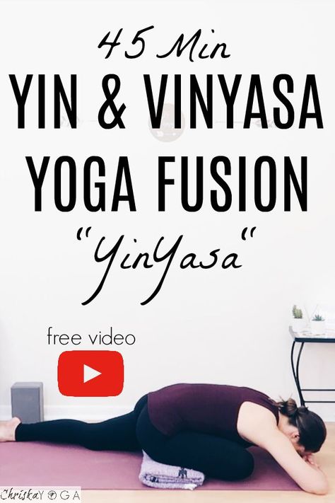 Yin Yang Yoga | 45 Min Full Length Yoga Class | Hip Opening Yin & Vinyasa Yoga Routine | ChriskaYoga Yang Yoga, Yin Yang Yoga, Yoga Headstand, Yoga Ideas, Yin Yoga Sequence, Yoga Ashtanga, Yoga Information, Yoga Breathing, Yoga Guide