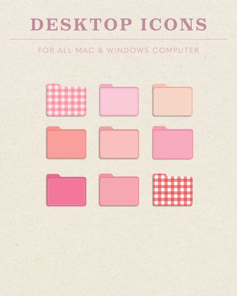 Macbook Folder Icon Png Pink, Macbook Wallpaper Organizer Pink, Pink Folder Icon Png, Pink Folder Icons For Mac, Pink Desktop Icons, Macbook Organization Desktop Wallpapers, Pink Folder Icon, Macbook Theme, Desktop Icons Png