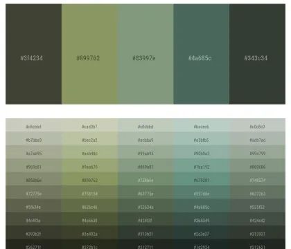 Green Color Scheme, Pink Color Combination, Green Color Combinations, Orange Palette, Beige Color Palette, Purple Color Schemes, Dark Sea Green, Pastel Color Schemes, Yellow Colour Scheme