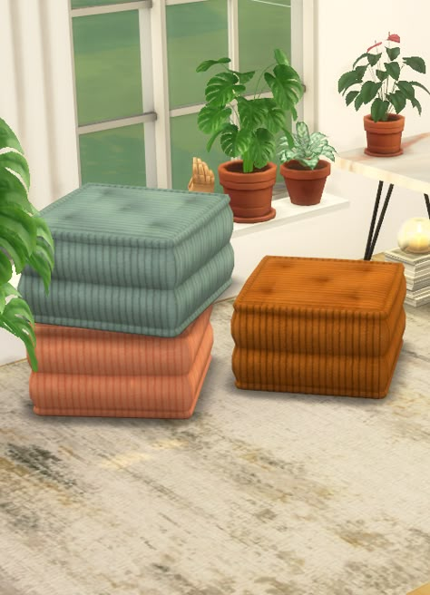 Sims 4 Cc Table Decor, Sims 4 Cc Floor Pillows, Ts4 Furniture Cc Maxis Match, Ts4 Boho Cc, Sims 4 Floor Pillows, Ts4 Couch Cc, Sims 4 Cc Cushions, Sims Cc Couch, Bohemian Sims 4 Cc