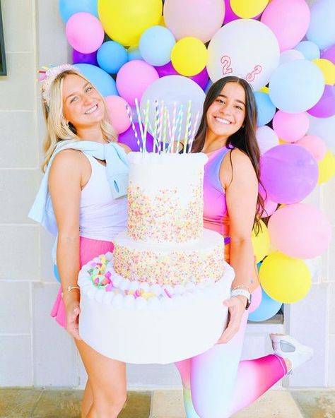 Party Like Its Your Bid Day Theme, Party Like It’s Your Bid Day, Party Like Its Your Bid Day, Birthday Bid Day Theme, Birthday Bid Day, Spirit Week Themes, Preppy Sorority, Super Sweet 16, Bestie Pics