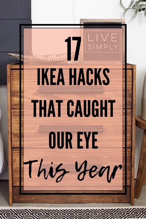 There are so many great Ikea hacks out there, but this year there were a select few that really caught our eye. These stunning, creative and original Ikea hacks really stand out from the rest. There are so many great ideas you can take away from these Ikea hacks. #ikeahacks #ideas #diy #jamesandcatrin Ikea Slats Hack, Ikea Ostbit Hack, Ikea Panget Hack, Ikea Bed Slats, Ikea Nursery Hack, Ikea Billy Hack, Amazing Ikea Hacks, Ikea Furniture Makeover, Ikea Organization Hacks