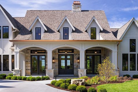 Lake Lydiard European Estate - Pillar Homes European Farmhouse Exterior, European Modern, Modern Homes, Cottage Style, House Exterior, New Home, Modern House, New Homes, Cottage