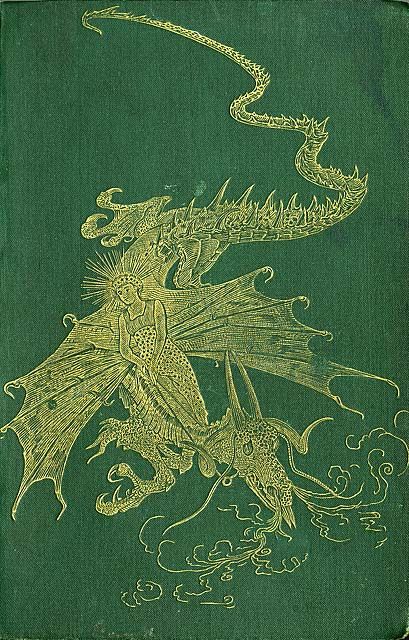 Gold And Green Aesthetic, Green Book Aesthetic, The Green Fairy, Green Prints, Andrew Lang, Green Fairy, Kampot, Vintage Book Covers, Beautiful Book Covers