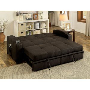 Convertible Sofas | Hayneedle Futon Decor, Fabric Folding, Large Bed, Transitional Home, Pull Out Bed, Large Beds, Futon Sofa Bed, Sofa Frame, Transitional House