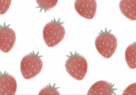 Strawberries Laptop Wallpaper, Strawberry Background Laptop, Ipad Wallpaper Strawberry, Strawberry Pc Wallpaper, Strawberry Ipad Wallpaper, Strawberry Laptop Wallpaper, Coquette Laptop Wallpaper, Gboard Keyboard Wallpaper, Gboard Keyboard Theme Aesthetic