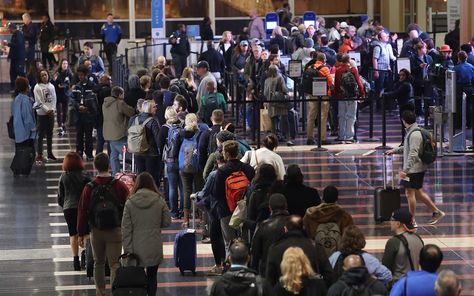 6 Ways You Can Speed Up (or Skip) the Airport Security Line | Get access to expedited security lines — or skip the process completely — with these options. George Bush Intercontinental Airport, Tsa Precheck, Global Entry, Thanksgiving Travel, Travel Tickets, Cancelled Flight, Severe Storms, Airport Security, National Weather Service