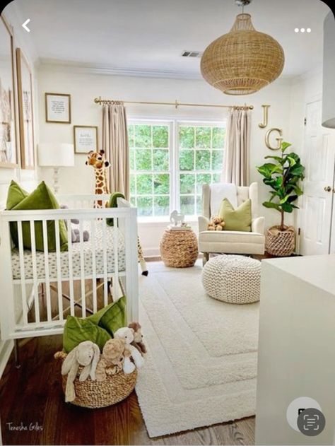 Safari Nursery Accent Wall, Closet Baby Room, Nursery Room Closet, Animal Theme Nursery, Baby Room Closet, Sophisticated Nursery, Organization Nursery, Closet Nursery, Cozy Baby Room