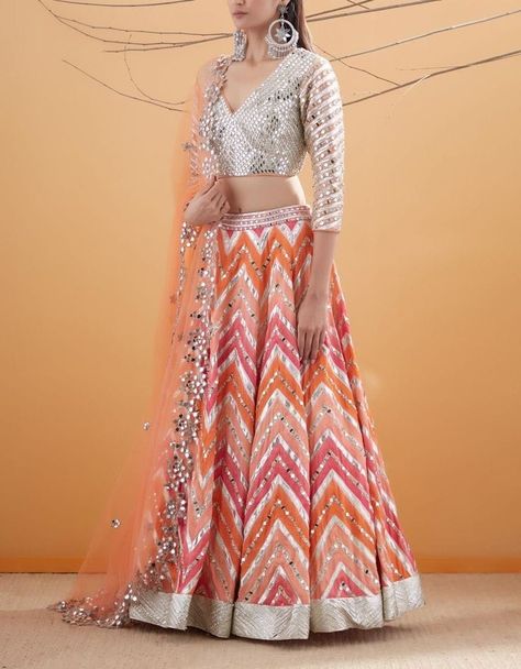 Wedding Lehnga Designs Latest, Abhinav Mishra, Indian Outfits Lehenga, Wedding Lehenga Designs, Lehnga Dress, Embroidered Lehenga, Indian Bridal Dress, Indian Gowns Dresses, Trendy Dress Outfits