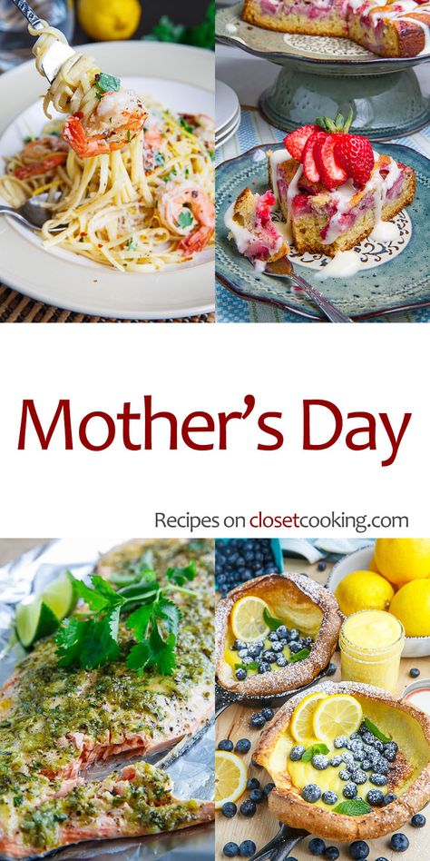 Mother's Day Recipes Mothers Day Meals, The Kitchen Food Network, Closet Cooking, Mothers Day Dinner, Holiday Dishes, Food Cookies, Recipes Summer, Mothers Day Brunch, All In