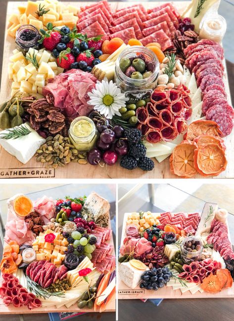 Gather Graze Charcuterie Delivery | Lolli and Me Charcuterie For 6 People, Toothpick Charcuterie Board, Meat Charcuterie, Charcuterie Board Meats Ideas, Elegant Charcuterie, Small Wedding Charcuterie Board, Wedding Chacutery Boards, Charcuterie Spread Ideas, Charcuterie Design