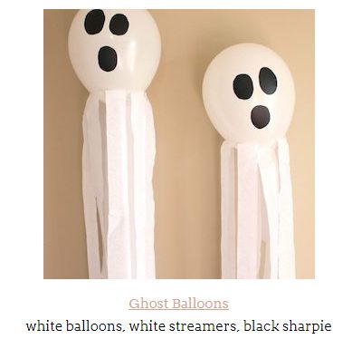 Balloon Ghosts, Halloween Party Ideas For Kids, Diy Halloween Dekoration, Diy Halloween Party, Party Ideas For Kids, Hallowen Ideas, Halloween Party Ideas, Dollar Store Halloween, Halloween Tattoo