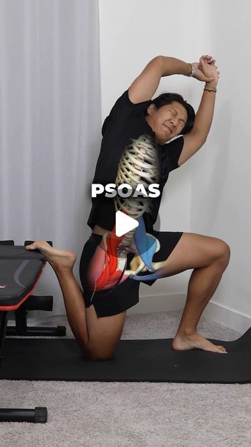 Alvin Guo (Yingzhe)｜ Low Back Specialist on Instagram: "Never stretching your Psoas again. 

Not only because it’s not the root cause of your problems, even if you want to stretch it, you can’t do it effectively. 

It’s difficult to target, passive, and often leads to more temporary relief. 

Instead, training muscle that help you to to control your hip and your pelvis, so you can achieve lasting relief. 

Do this drill consistently for a week, you never have to stretch your hip flexor for the rest of your life

#lowbackpain #lowbackpainrelief #psoas #psoasstretch #psoasrelease #hipflexor #hipflexors #hipflexorstretch" Psoas Stretch, Psoas Release, Low Back Pain Relief, Hip Flexor Stretch, Stretches For Flexibility, Psoas Muscle, Hip Stretches, Hip Flexor, Low Back Pain