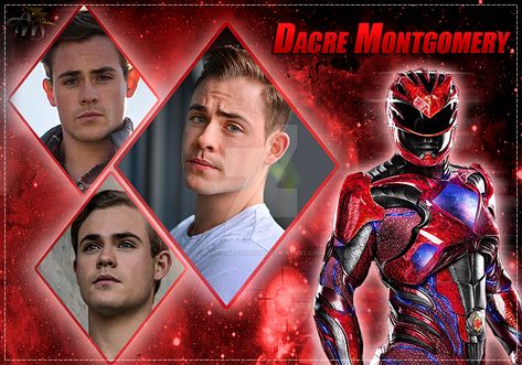 Dacre Montgomery (Red Ranger) by AndieMasterson on DeviantArt Power Rangers 2017 Wallpaper, Power Rangers Jungle Fury Red Ranger, Power Rangers Mystic Force Xander, Power Rangers 2017, Power Rangers Ninja Storm, Power Ranger Birthday Party, Power Rangers Comic, New Power Rangers, Avengers Alliance