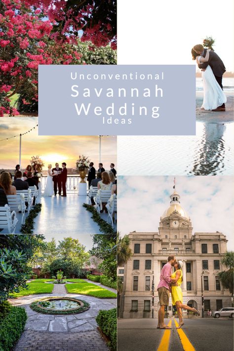 Looking for a unique wedding? Savannah has everything you need to plan the unconvetional wedding of your dreams! Savannah Wedding Venues, Savannah Wedding Ideas, Savannah Ga Wedding, Savannah Georgia Wedding, Ga Wedding Venues, Cheap Wedding Venues, Carolina Girl, Savannah Wedding, Places To Get Married