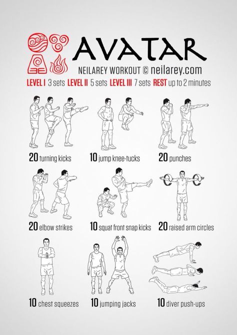 Avatar, The Last Airbender workout Nerdy Workout, Hero Workouts, Superhero Workout, Trening Sztuk Walki, Martial Arts Workout, At Home Workout Plan, I Work Out, Leg Workout, The Last Airbender