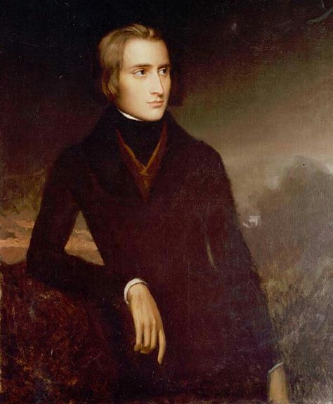 Franz Liszt aged 23 Geneva,1835 by Jean-Gabriel Scheffer Franz Liszt, Classical Music Composers, Famous Composers, Frédéric Chopin, Corpus Museum, Classical Composers, Best Piano, Classical Musicians, The Countess