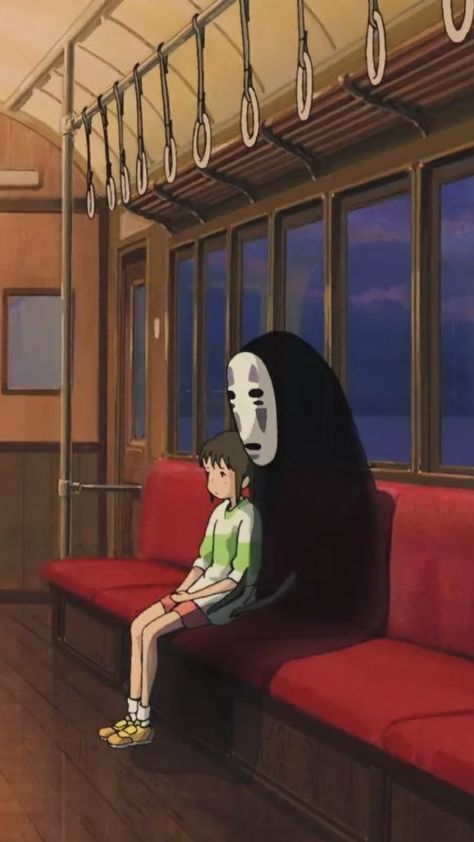 Gibhli Art, Hayao Miyazaki Aesthetic, Ghibli Pfp, Haku And Chihiro, Studio Ghilbi, Sweet Drawings, Studio Ghibli Characters, Ghibli Artwork, Have Courage And Be Kind