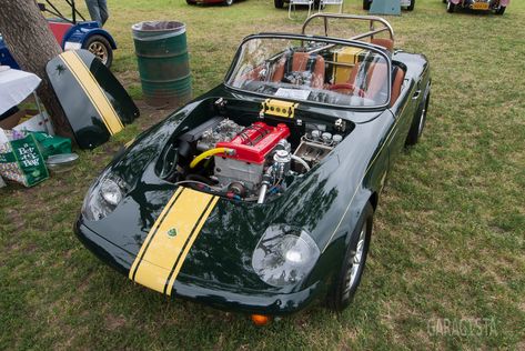 Jay Leno's 1966 Lotus Elan, 26R replica. | Lotus Europa, Van Nuys California, Lotus Cars, Jim Clark, Lotus Elan, British Car, Jay Leno, Lotus Car, San Fernando Valley