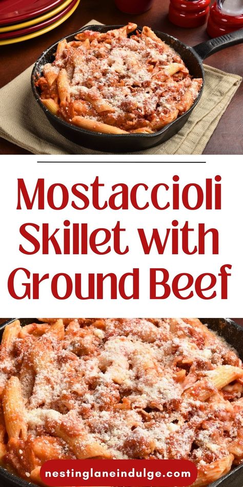 Ground Beef Mozzarella, Beef Spaghetti Sauce, Condensed Cheddar Cheese Soup, Ground Beef Spaghetti, Mostaccioli Pasta, Ground Beef Spaghetti Sauce, Pasta Ground Beef, Beef Spaghetti, Pasta Casseroles