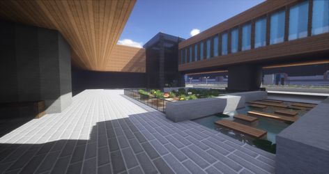 MODERN OFFICE BUILDING Minecraft Project Minecraft Office Building, Minecraft Office Ideas, Office Minecraft, Minecraft Outdoor Ideas, Minecraft Office, Building Minecraft, Minecraft Storage, Modern Office Building, Minecraft City Buildings