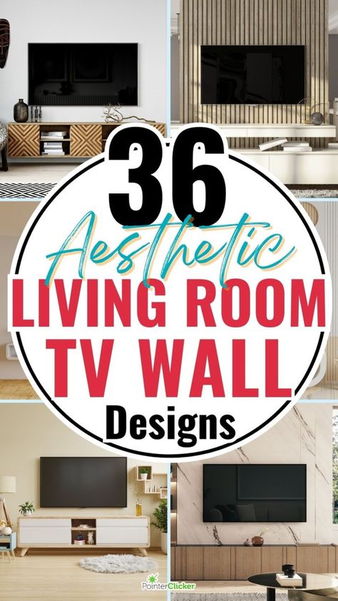 Explore our collection of 36 stunning aesthetic living room TV wall designs! Discover a variety of styles from simple to modern luxury, including classic, wood, and farmhouse themes. Get inspired with ideas for small apartments, minimalist spaces, and rooms with fireplaces. Whether you're looking for a 2024 trend, a modern wood finish, or creative ways to integrate your TV with windows, our gallery has something for every taste. Tv Showcase Design, Tv Wall Design Luxury, Tv Wall Design Modern Luxury, Tv Hacks, Lavish Living Room, Tv Wall Decor Ideas, Tv Wall Cabinets, Simple Tv, Tv Cabinet Design