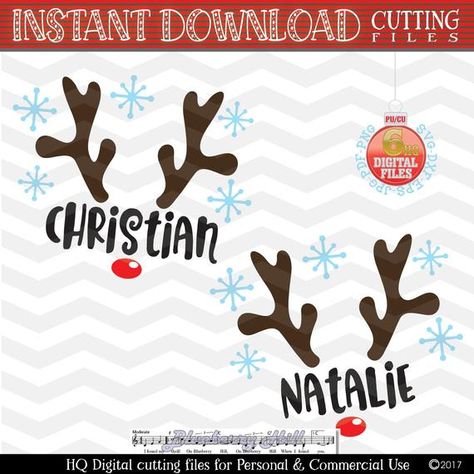 Reindeer Svg - Reindeer face Cut Files - Christmas Reindeer SVG - Reindeer Name Svg - Christmas SVG Reindeer Face Svg Free, Christmas Deer Svg, Cricut Projects Christmas, Reindeer Face Svg, Deer Svg, Cricut Svg Files Free, Reindeer Svg, Reindeer Names, Cricut Stencils